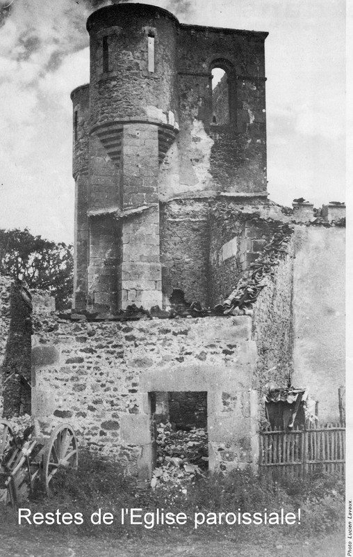 UNE EGLISE DETRUITE PAR LE FEU!